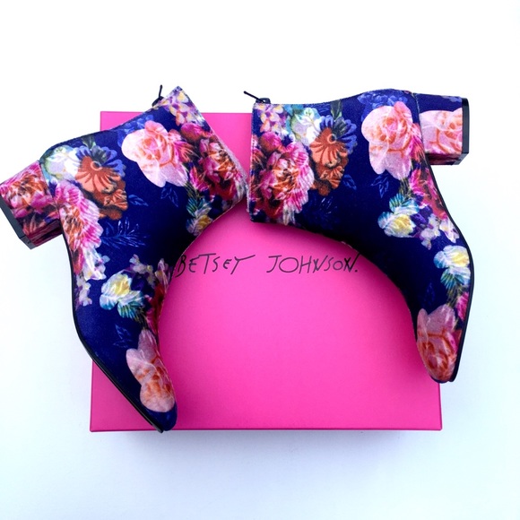 Betsey Johnson Shoes - LAST DAY TO PURCHASE Betsey Johnson Floral Boot